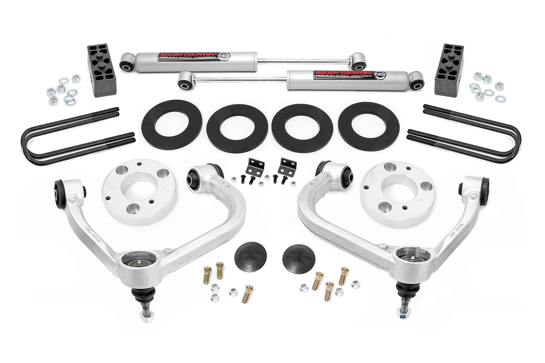 3 Inch Lift Kit | Forged UCA | Ford F-150 4WD (2021-2026) by Rough Country