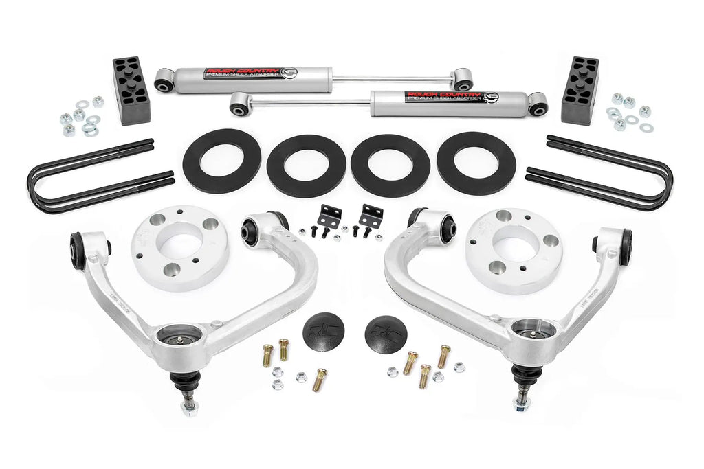 3 Inch Lift Kit | Forged UCA | Ford F-150 4WD (2021-2026) by Rough Country
