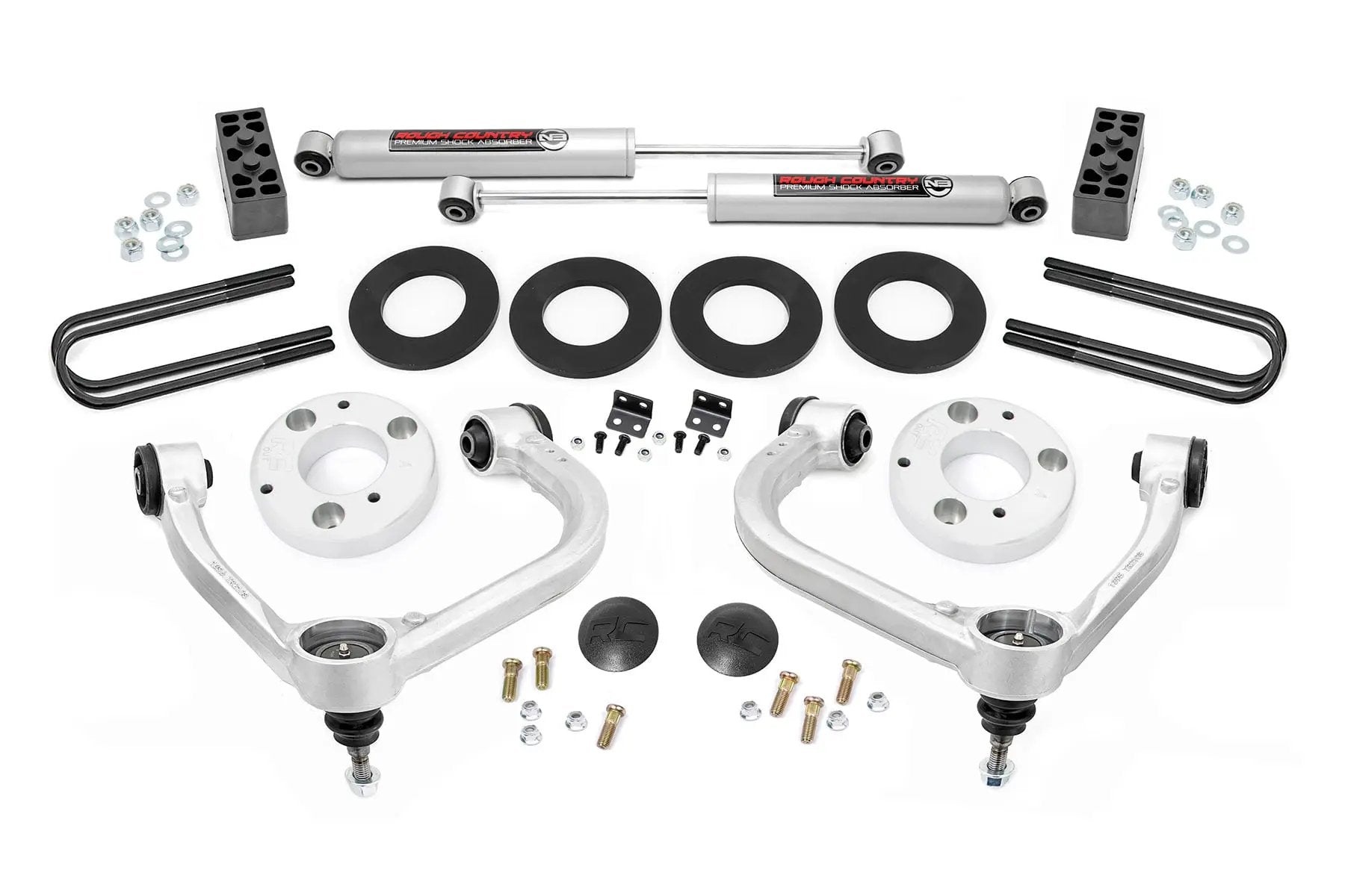 3 Inch Lift Kit | Forged UCA | Ford F-150 4WD (2021-2026) by Rough Country