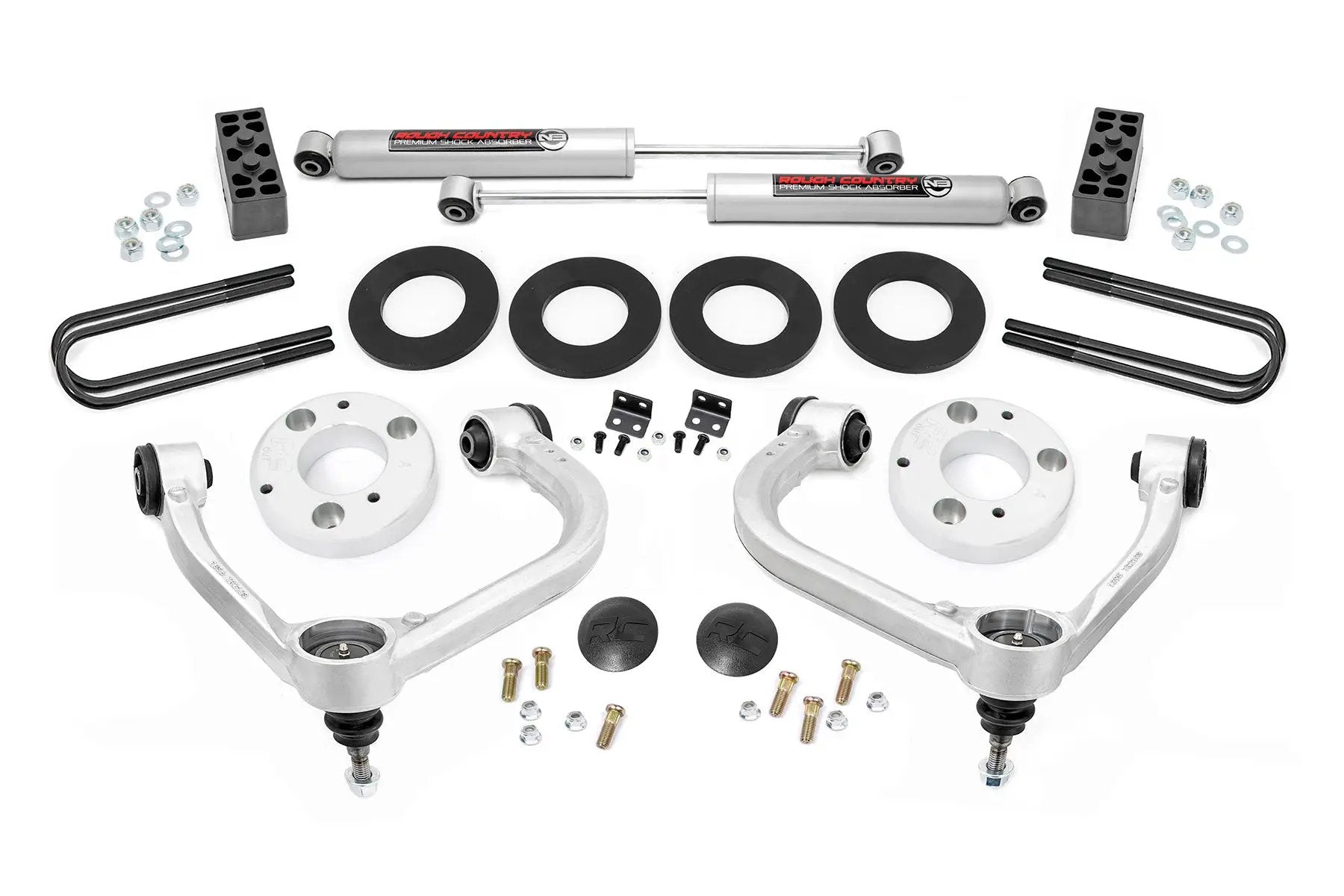 3 Inch Lift Kit | Forged UCA | Ford F-150 4WD (2021-2026) by Rough Country