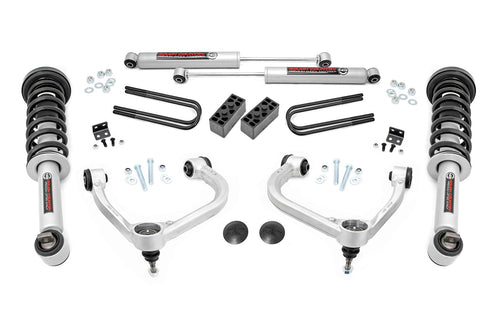 3 Inch Lift Kit | Forged UCA | N3 Struts | Ford F-150 4WD (2021-2026) by Rough Country