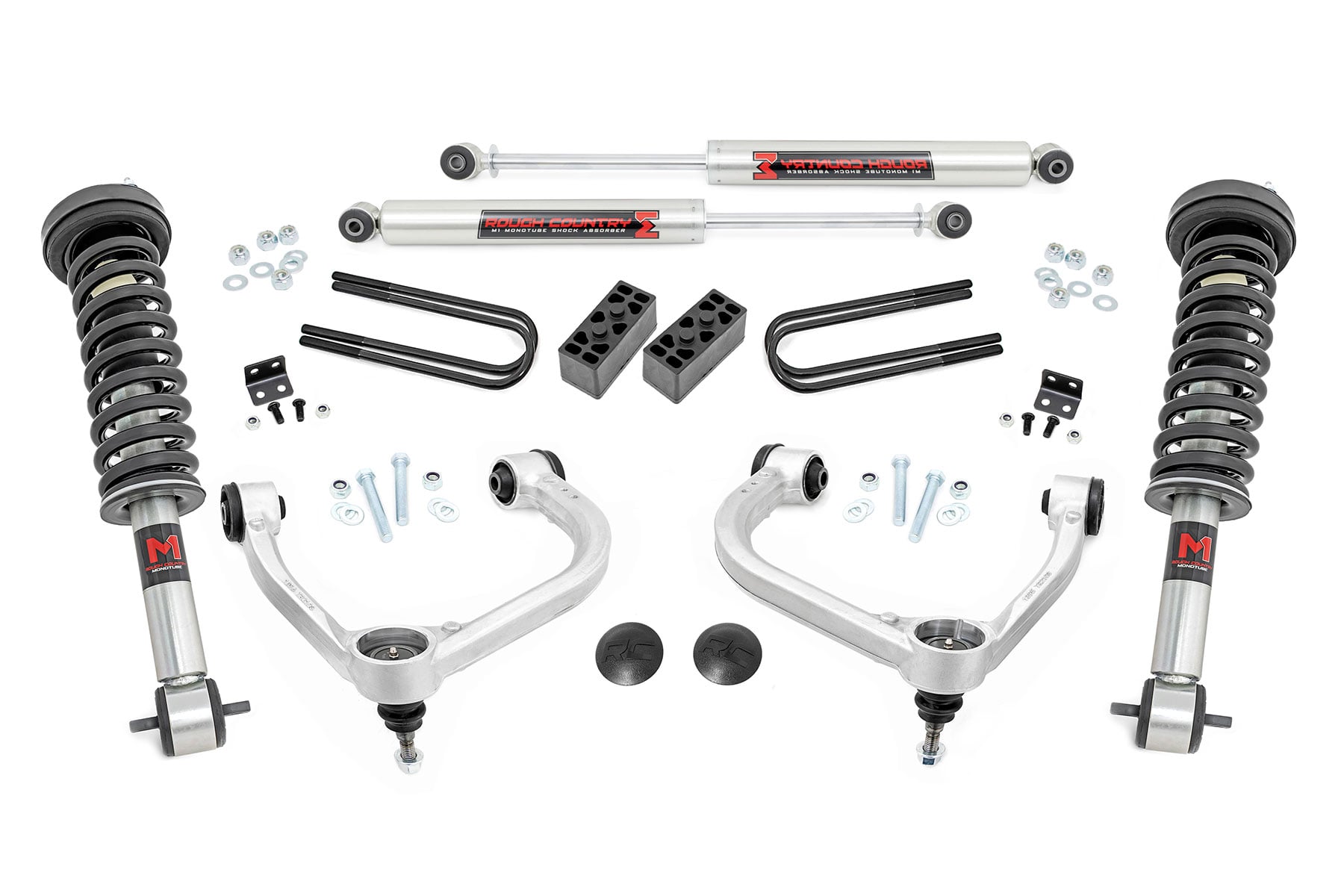 3 Inch Lift Kit | Forged UCA | M1/M1 | Ford F-150 4WD (2021-2026) by Rough Country