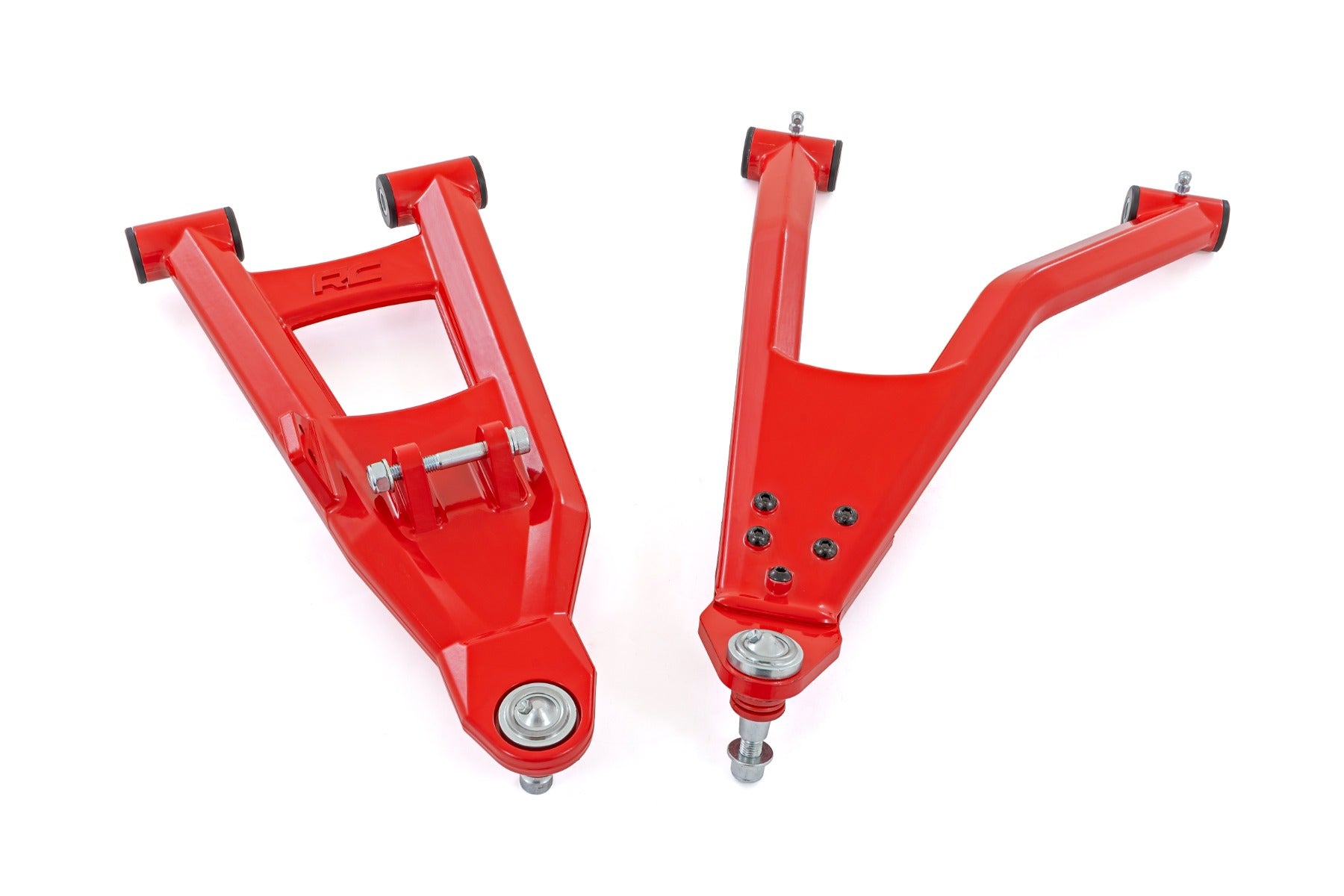 Red Aluminum Control Arms | 2" Forward Offset | Polaris Ranger XP 1000 by Rough Country