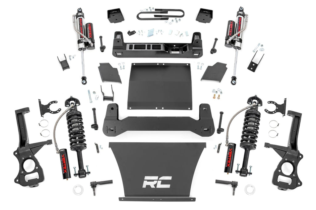 6 Inch Lift Kit | Mono Leaf Rear | Vertex | Chevy Silverado 1500 4WD (22-24) by Rough Country