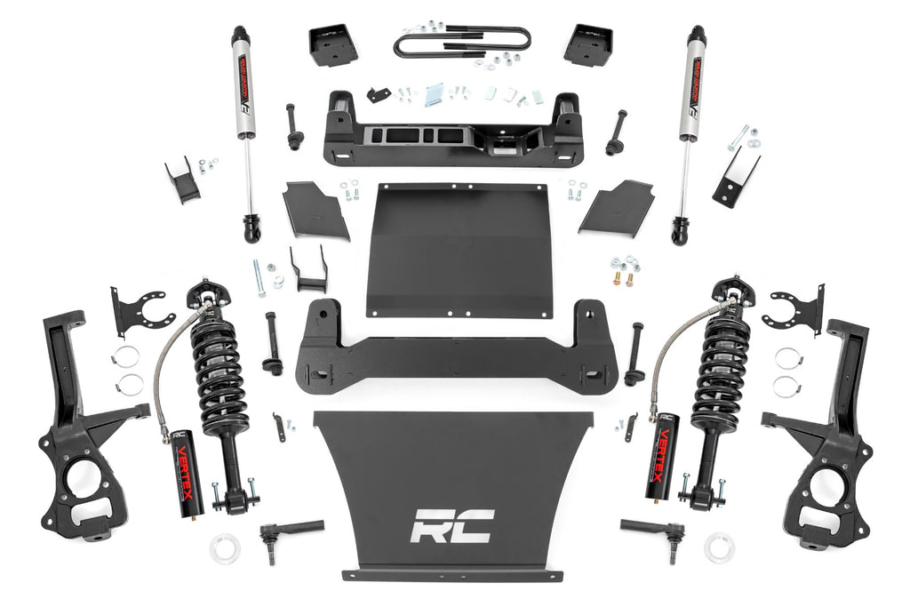 6 Inch Lift Kit | Mono Leaf Rear | Vertex/V2 | Chevy Silverado 1500 (22-24) by Rough Country