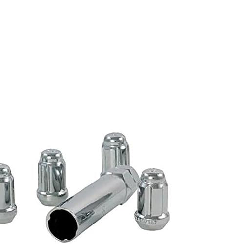 SD LOCK ACORN 1/2 CHR 5PK BAG by Gorilla Automotive