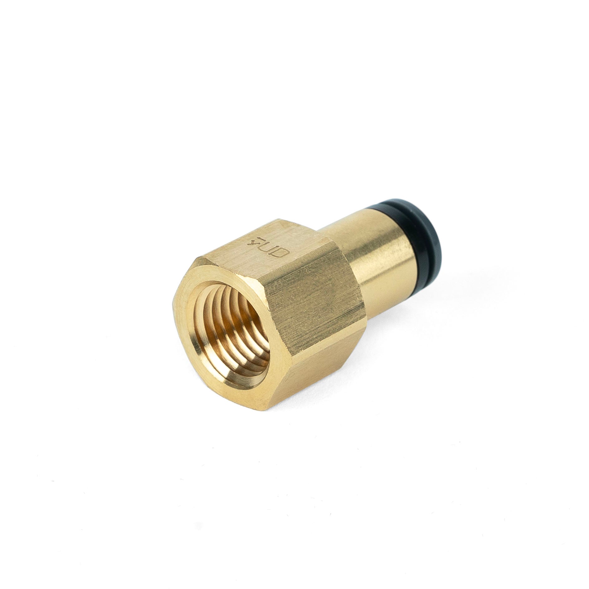 Straight Female - 1/4" FNPT x 1/4" PTC - DOT - SMC # KV2F07-35 by Air Lift