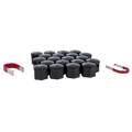 21MM HEX CAP SET BLK CLAM by Gorilla Automotive