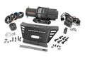 Winch Plate | 4500-LB Winch | 10" Black Slimline | Honda Pioneer 520 by Rough Country