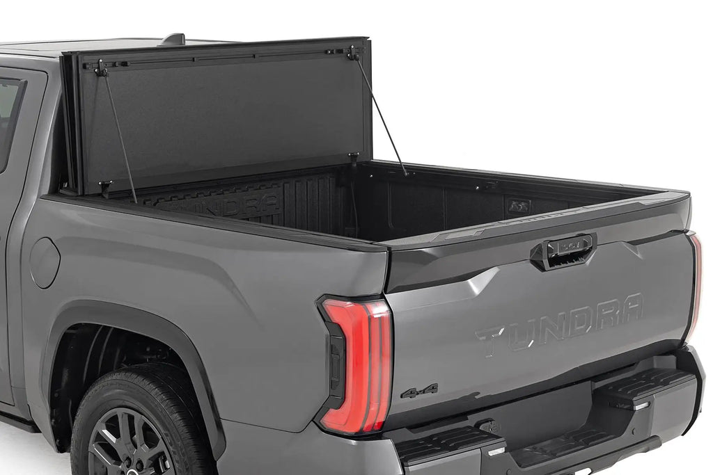 Hard Tri-Fold Flip Up Bed Cover | 5'7" | Toyota Tundra 2WD/4WD (2022-2026)