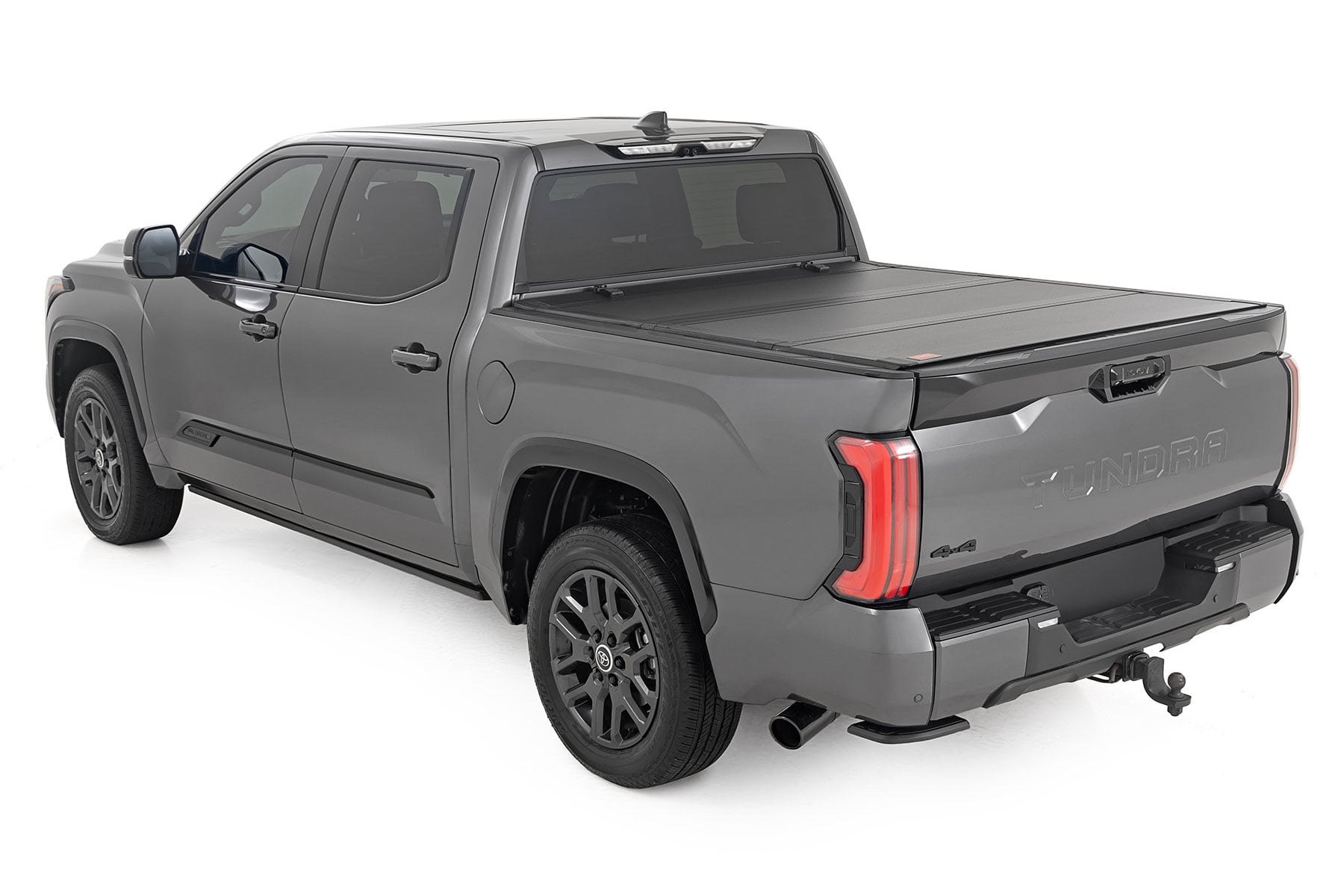 Hard Tri-Fold Flip Up Bed Cover | 5'7" | Toyota Tundra 2WD/4WD (2022-2026) by Rough Country