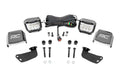 LED Light Kit | Front Mount | 3" Chrome Pair | Wide Angle | Segway 570 F by Rough Country