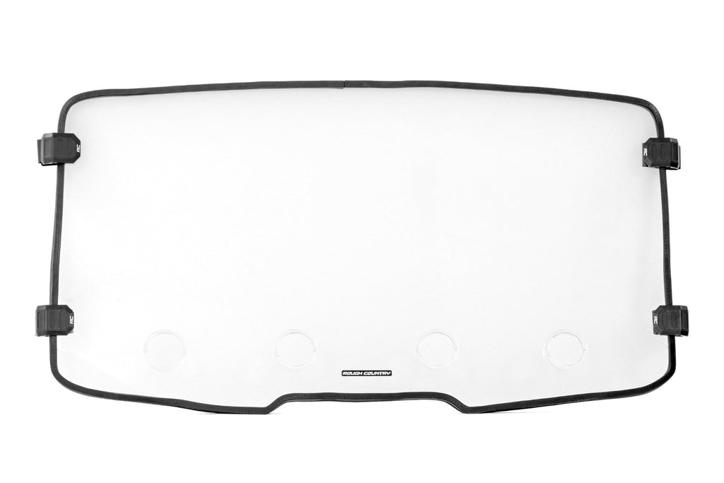 Vented Full Windshield | Scratch Resistant | Segway UT10 P by Rough Country