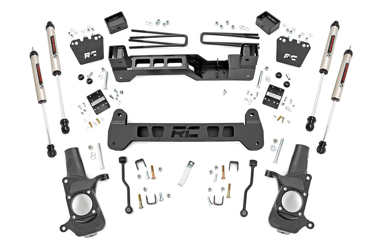 6 Inch Lift Kit | V2 | Chevy Silverado & GMC Sierra 2500HD 2WD (2001-2010) by Rough Country