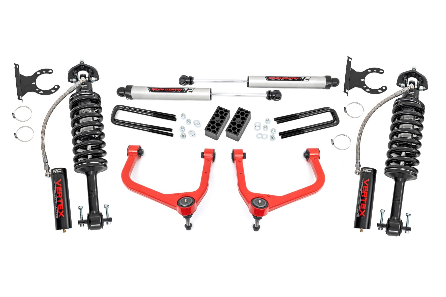 3.5 Inch Lift Kit | Vertex/V2 | GMC Sierra 1500 2WD/4WD (2019-2024) by Rough Country