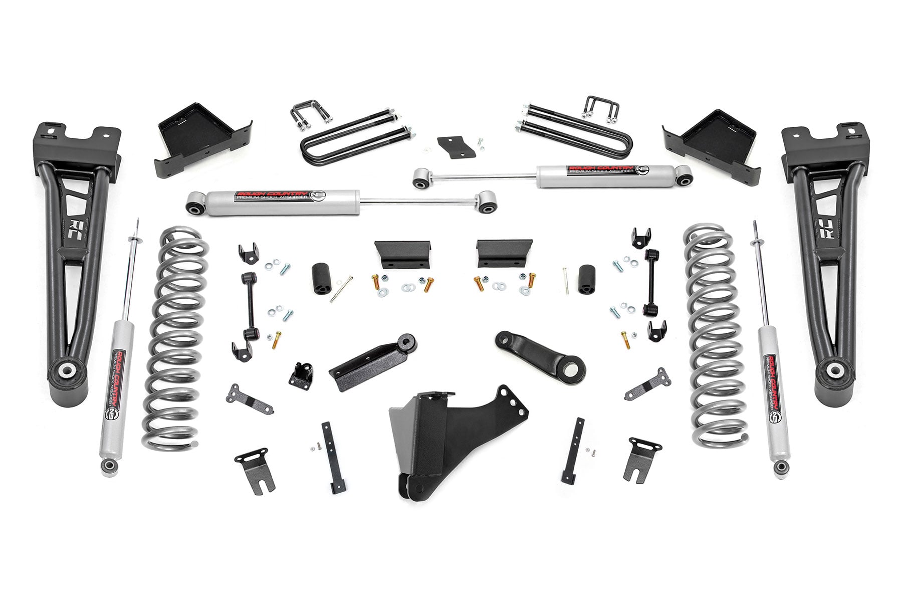 6 Inch Lift Kit | Radius Arm | Ford F-250/F-350 Super Duty 4WD (2023-2026) by Rough Country