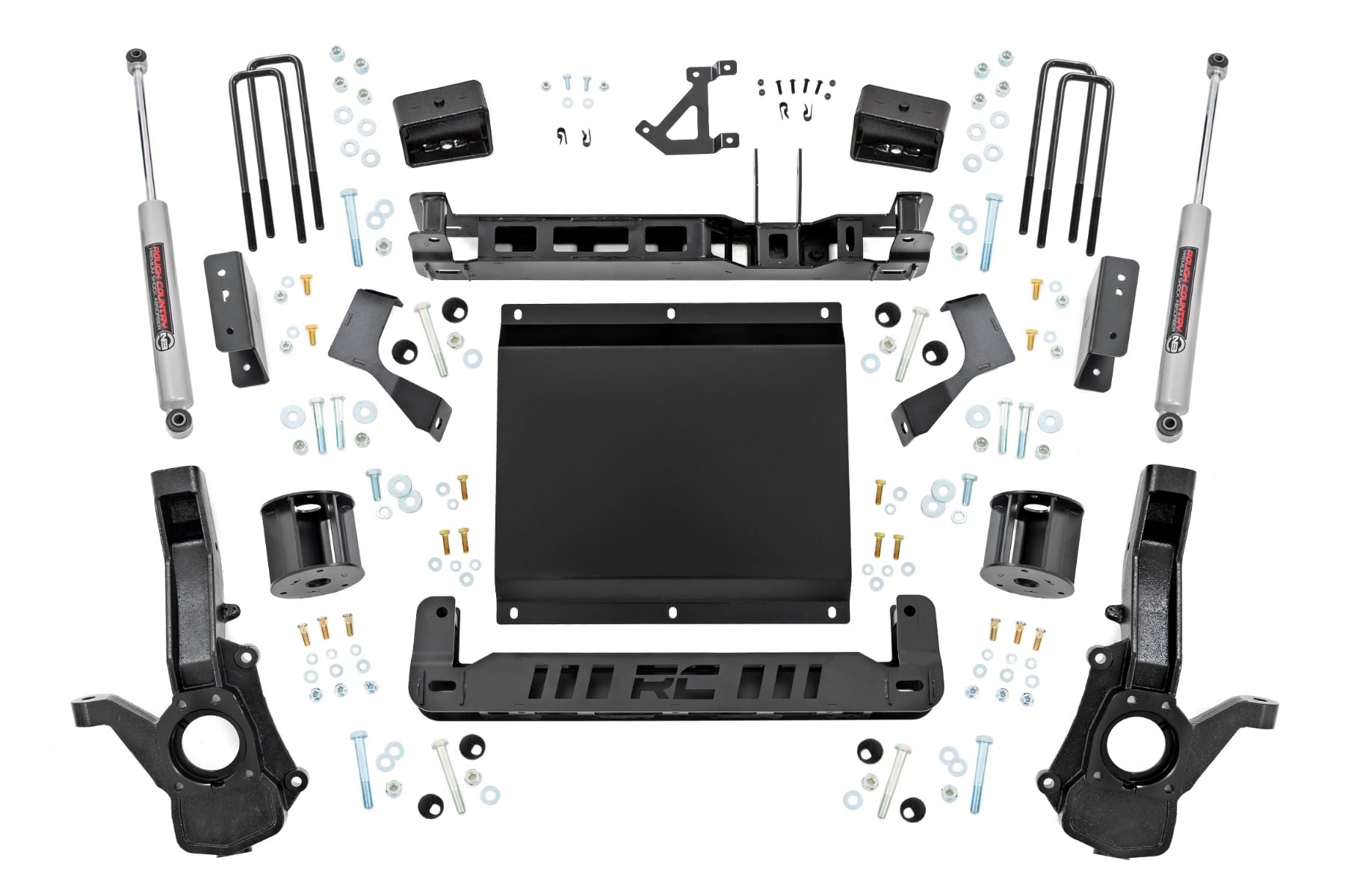 4 Inch Lift Kit | N3 Shocks | Chevy/GMC Canyon/Colorado 4WD (2023-2026) by Rough Country