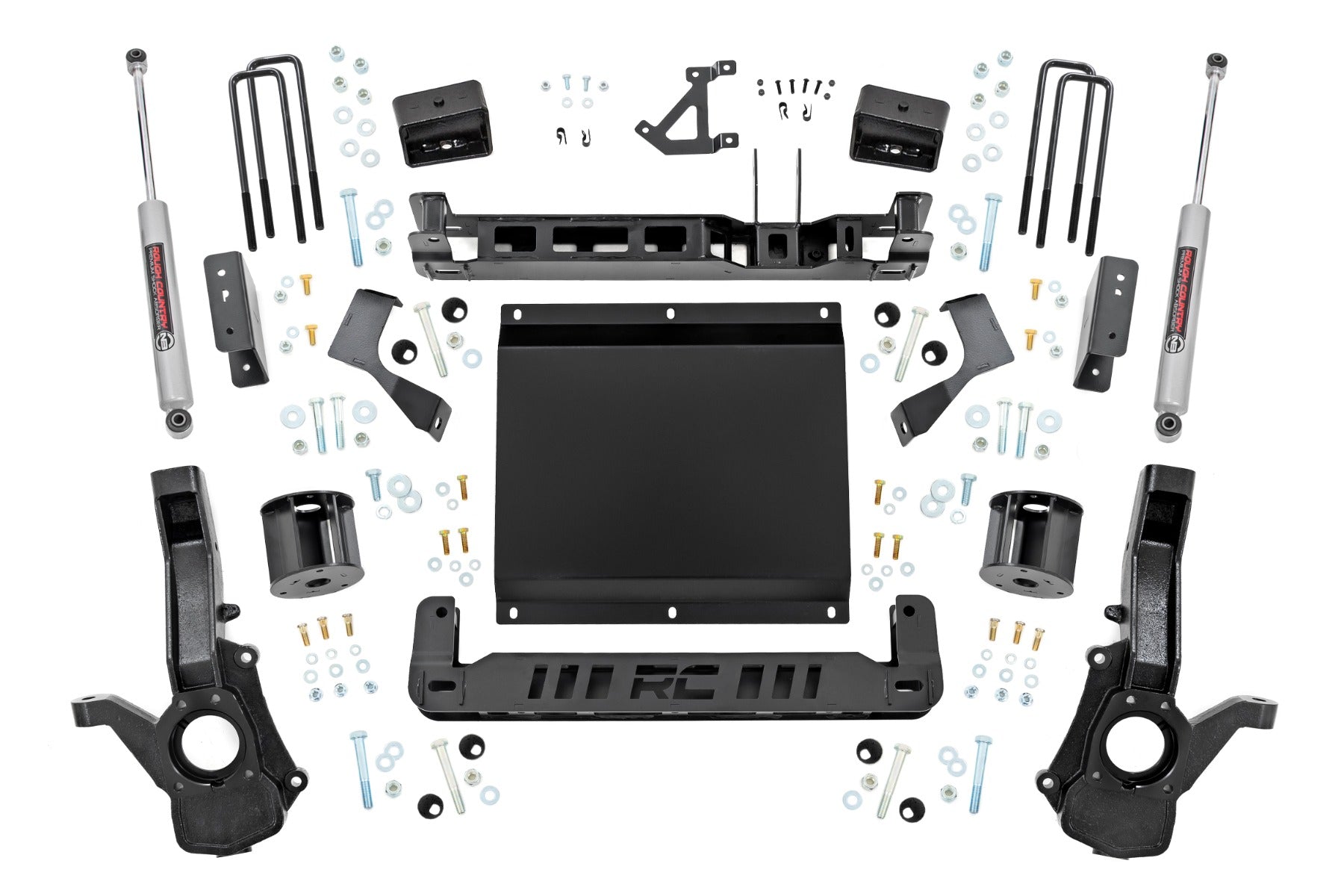 4 Inch Lift Kit | N3 Shocks | Chevy/GMC Canyon/Colorado 4WD (2023-2026) by Rough Country