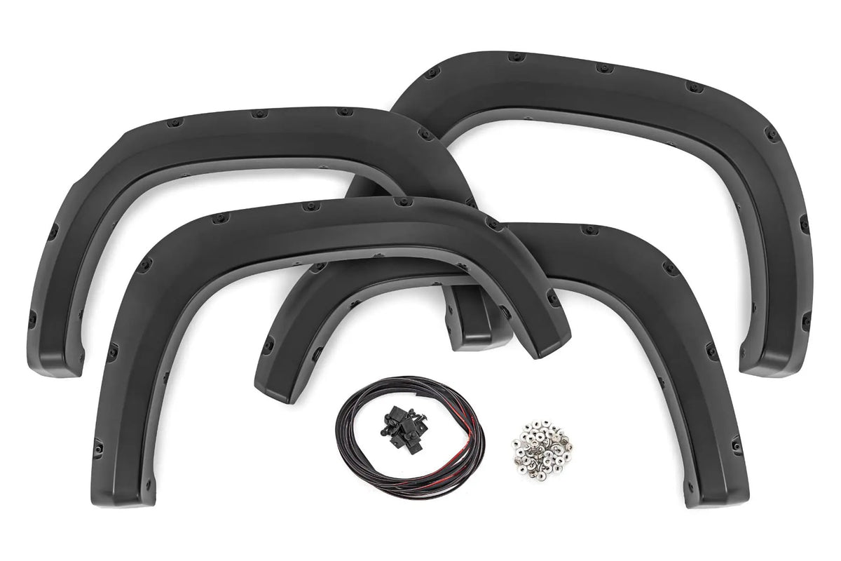 Pocket Fender Flares | GBA Gloss Black | Chevy Colorado 2WD/4WD (2023-2026) by Rough Country
