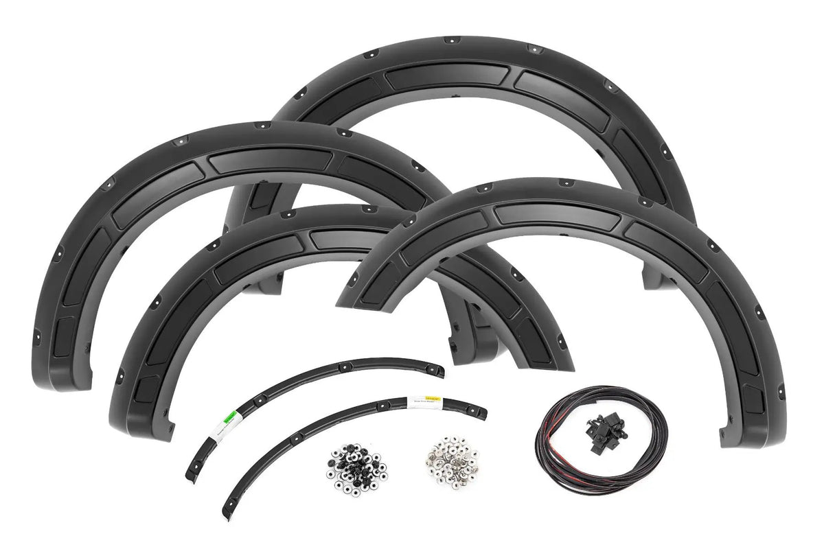 Defender Fender Flares | Gloss Black | Ford F-250/F-350 Super Duty (23-26)