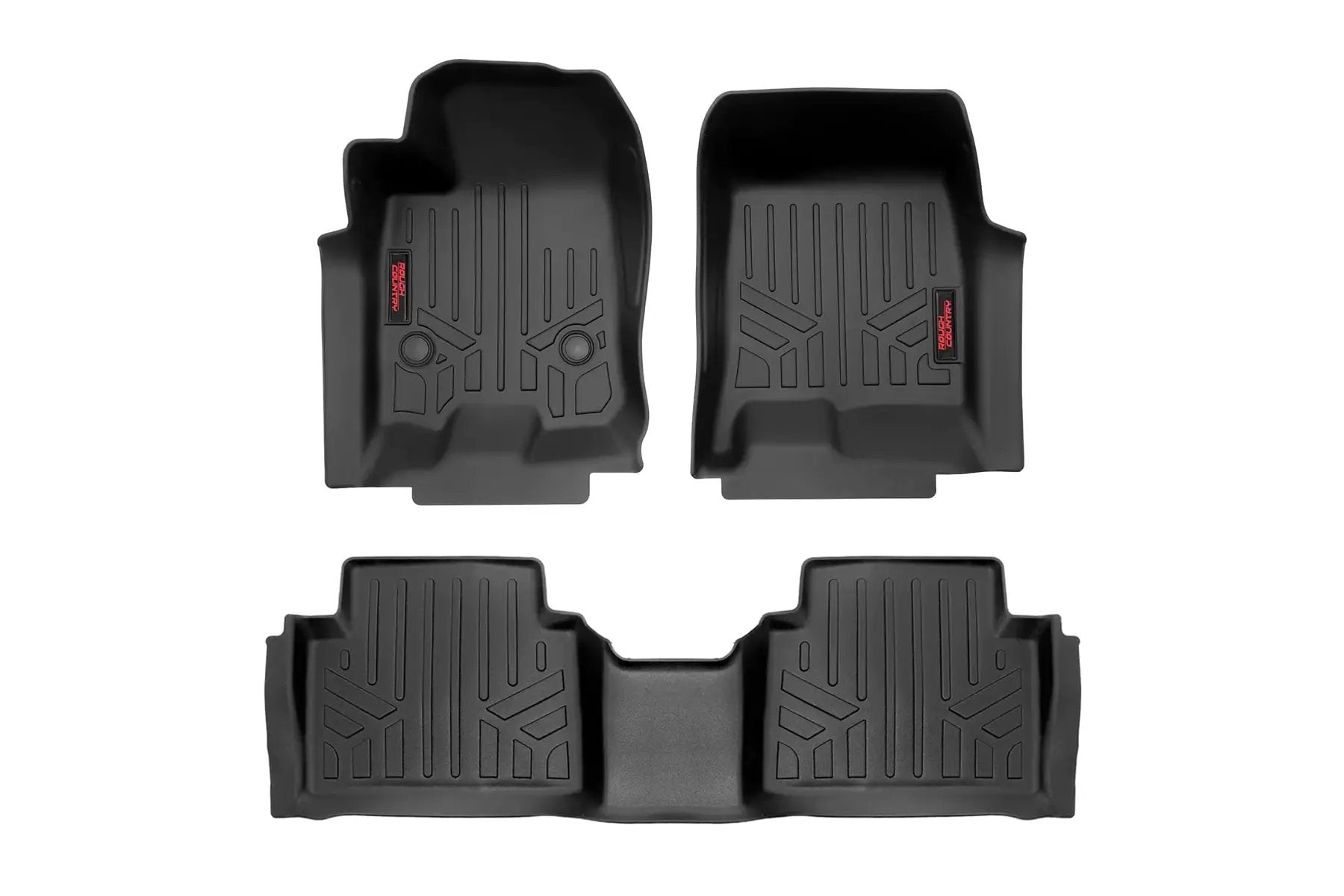 Floor Mats | FR & RR | Crew | Chevy/GMC Canyon/Colorado 2WD/4WD (2023-2026) by Rough Country