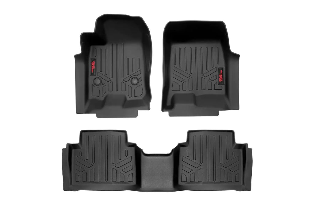 Floor Mats | FR & RR | Crew | Chevy/GMC Canyon/Colorado 2WD/4WD (2023-2026) by Rough Country