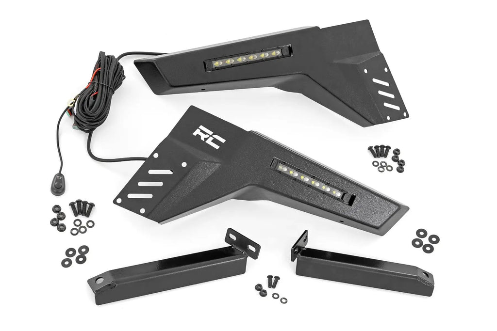 Bumper Wings | Stinger | 6" Led Combo | Honda Pioneer 1000-6 by Rough Country