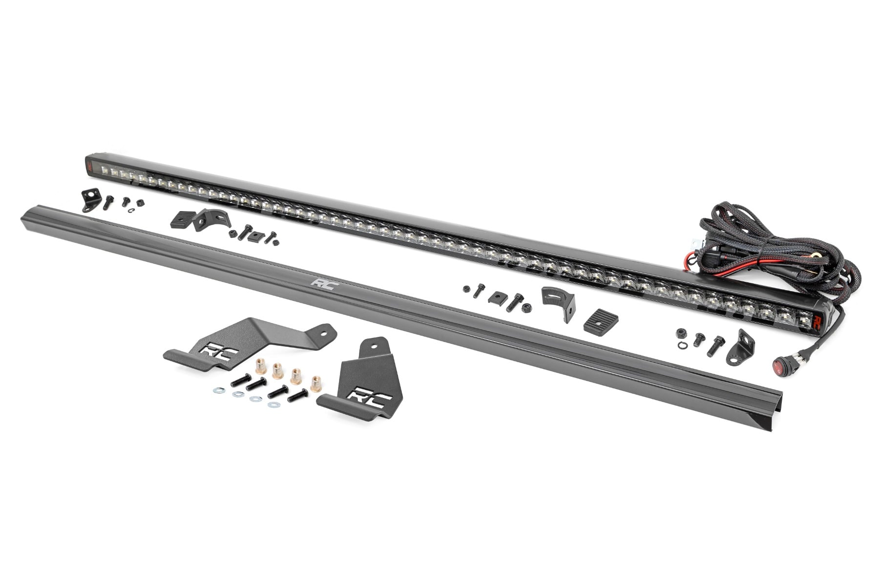 LED Light Mount | 50" Spectrum Series Single Row | CFMOTO UFORCE U10 Pro by Rough Country