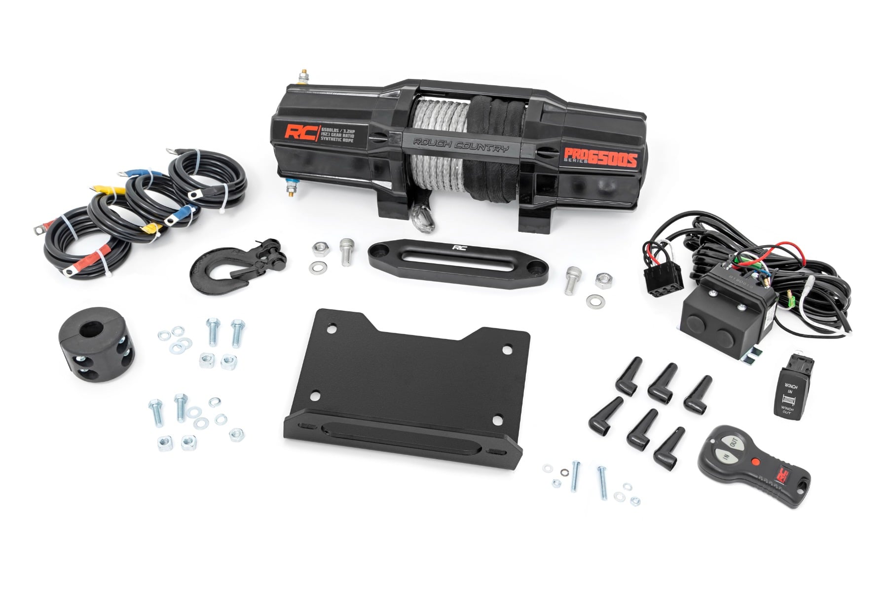 Winch Mount | RS6500S | John Deere Gator XUV 835 by Rough Country