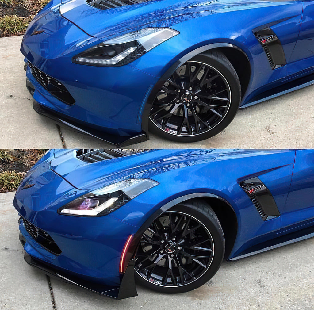 2014-2019 Chevrolet Corvette C7 Concept Sidemarker Set - Tinted Lens by Oracle Lighting