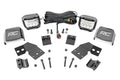 LED Light Kit | Front Mount | 3" Chrome Pair | Wide Angle | Polaris XPEDITION ADV 5 by Rough Country