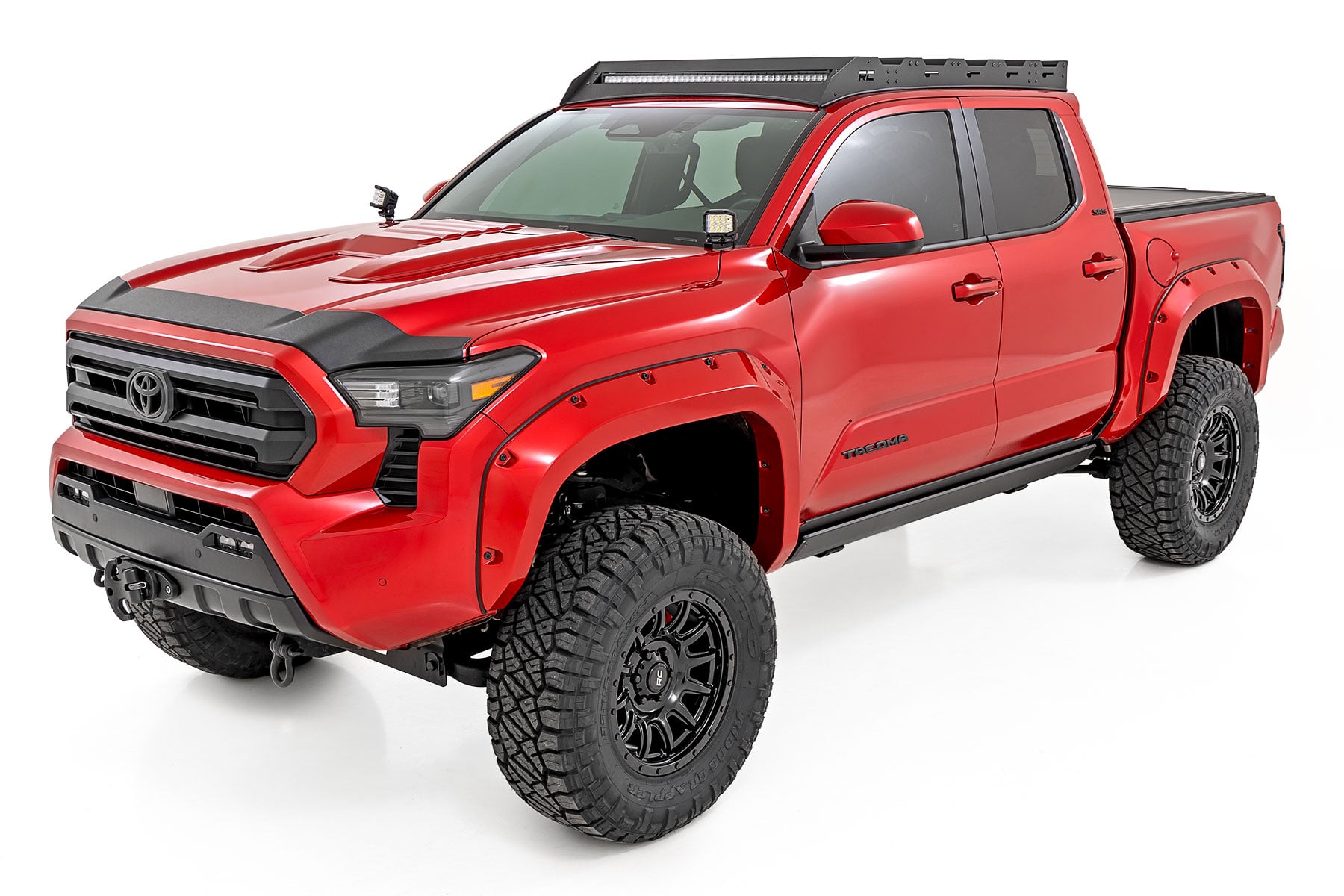 Hood Protector | Gloss Black | Toyota Tacoma 2WD/4WD (2024-2026) by Rough Country