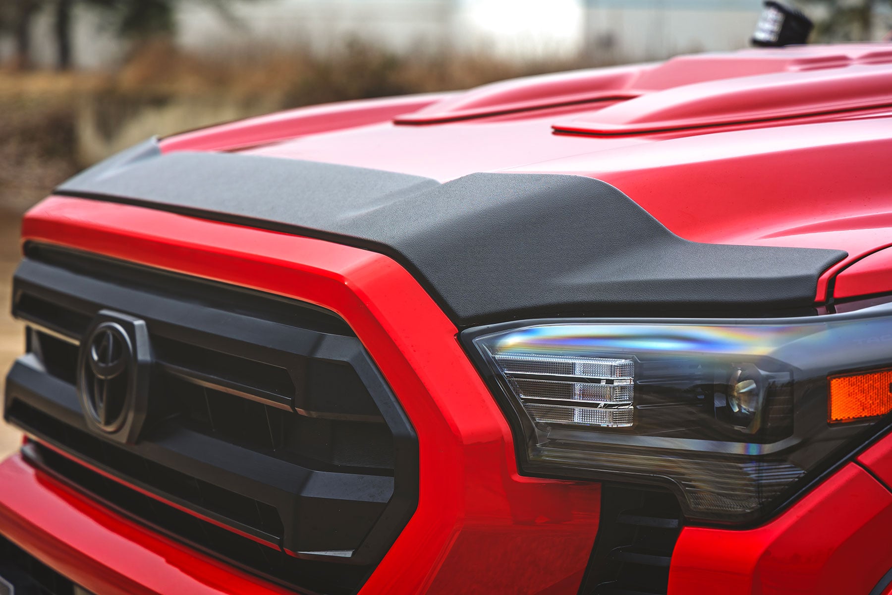 Hood Protector | Gloss Black | Toyota Tacoma 2WD/4WD (2024-2026) by Rough Country