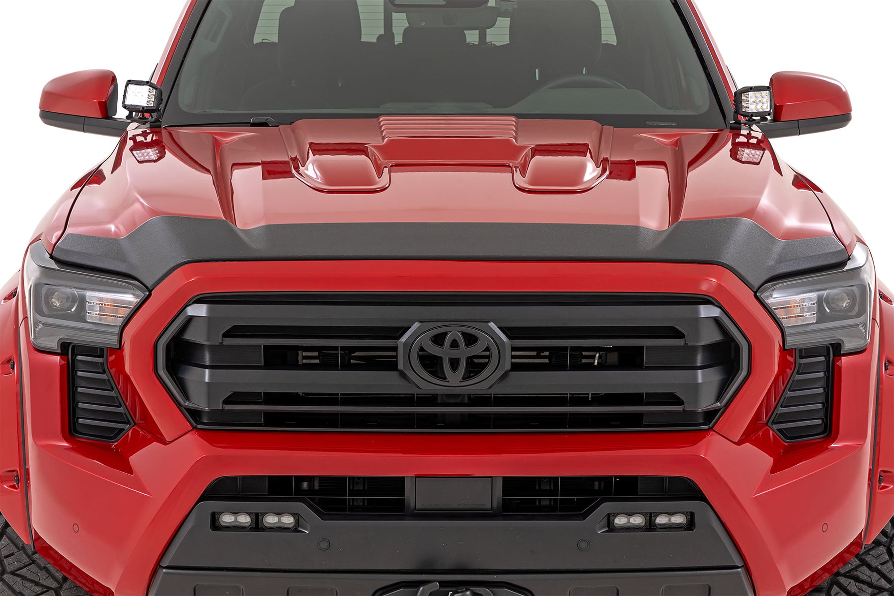 Hood Protector | Gloss Black | Toyota Tacoma 2WD/4WD (2024-2026) by Rough Country