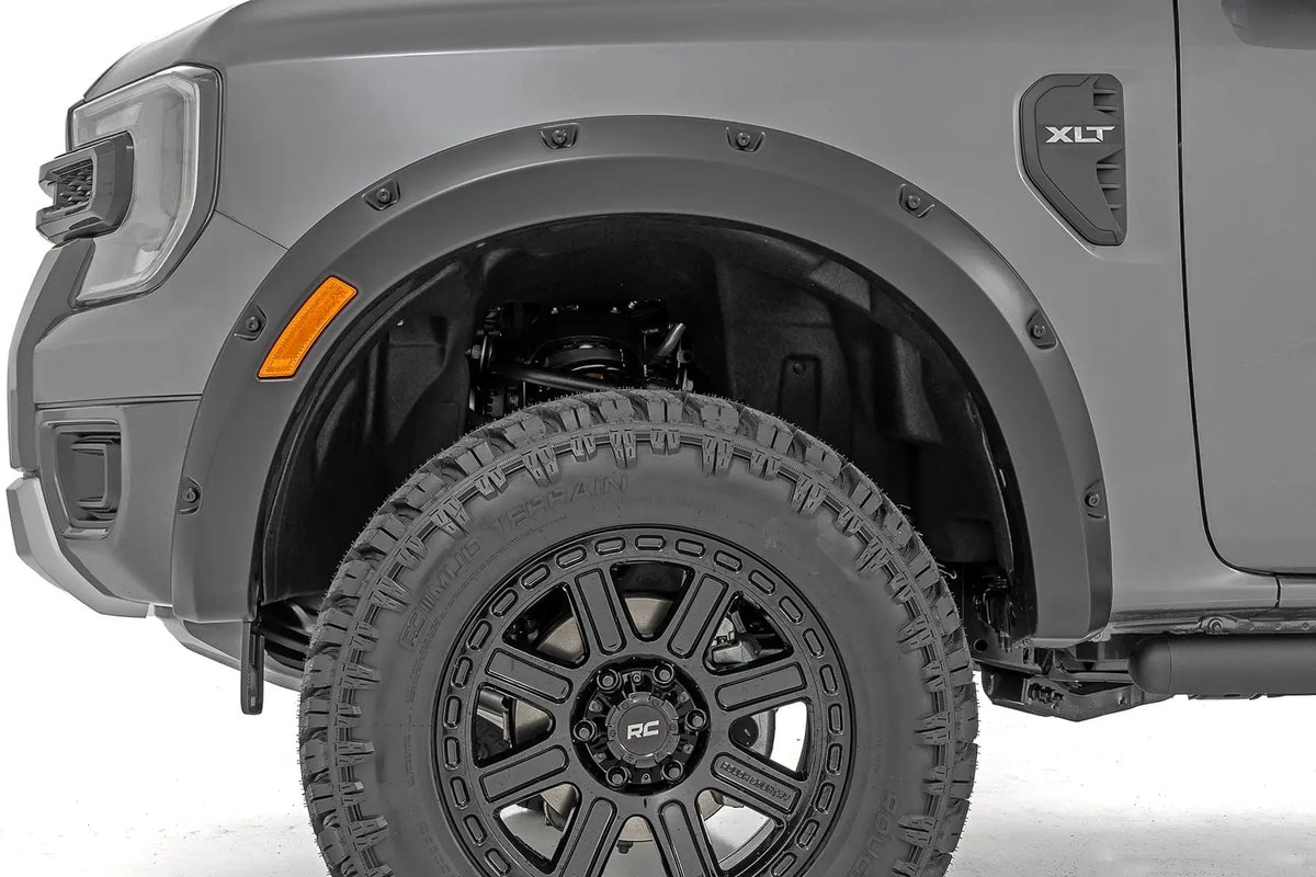 Pocket Fender Flares | Ford Ranger 2WD/4WD (2024-2026) by Rough Country