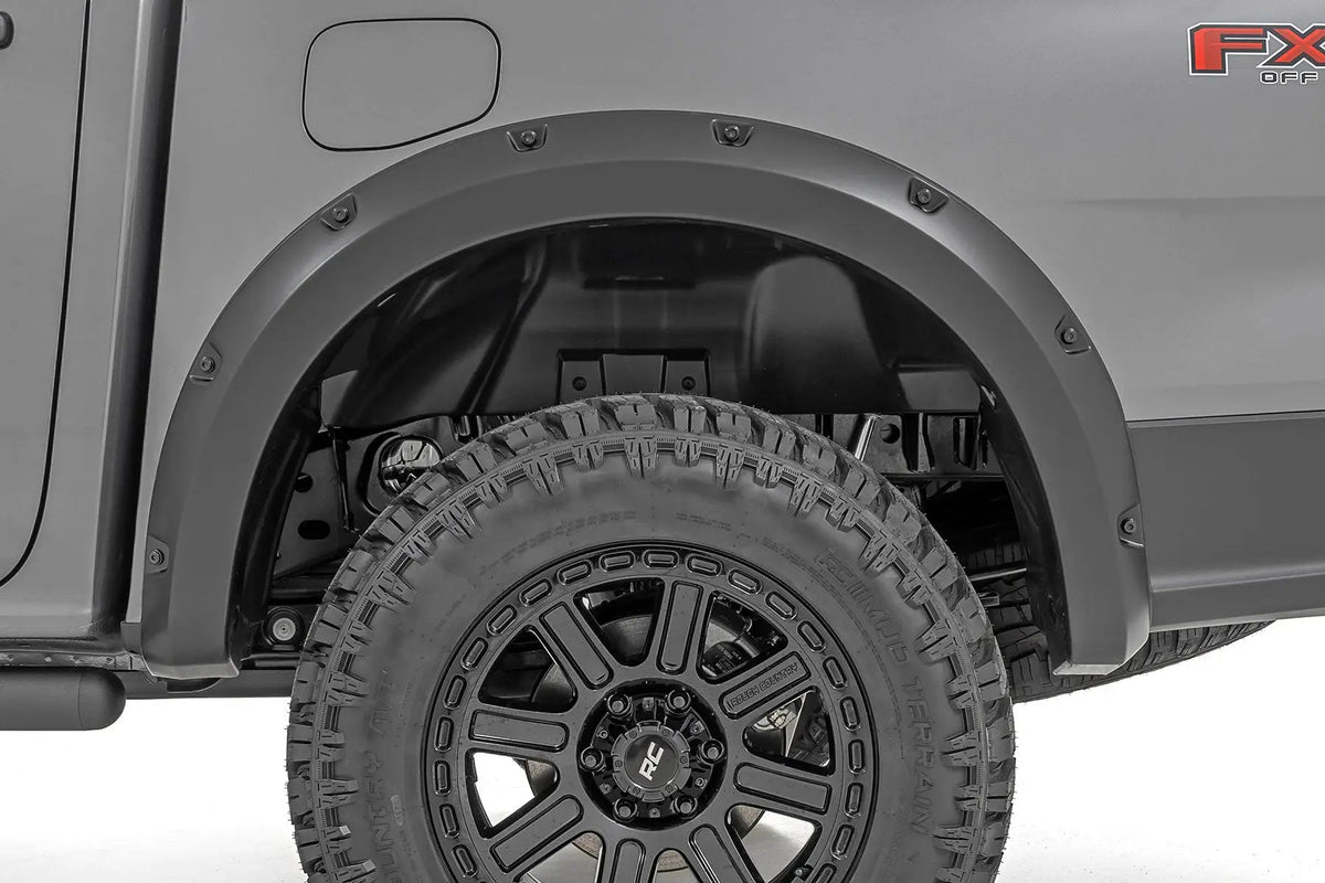Pocket Fender Flares | Ford Ranger 2WD/4WD (2024-2026) by Rough Country