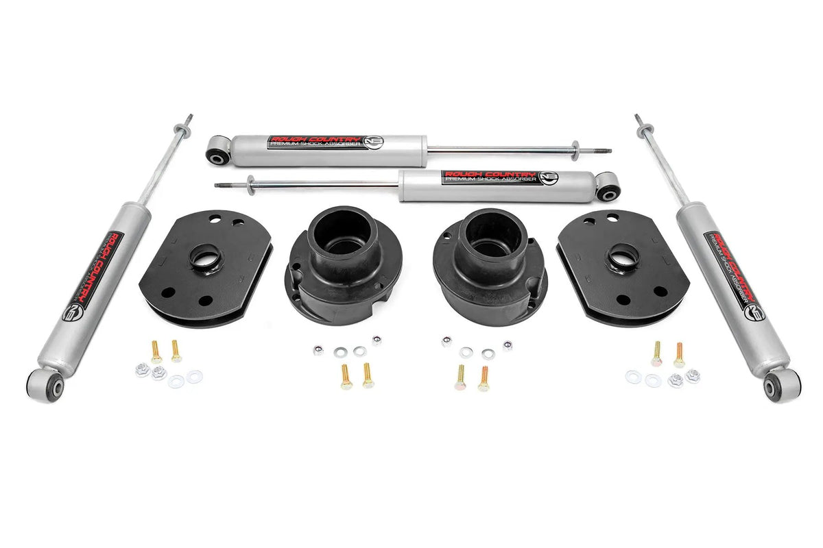2.5 Inch Lift Kit | N3 Shocks | Ram 2500 4WD (2014-2026) by Rough Country
