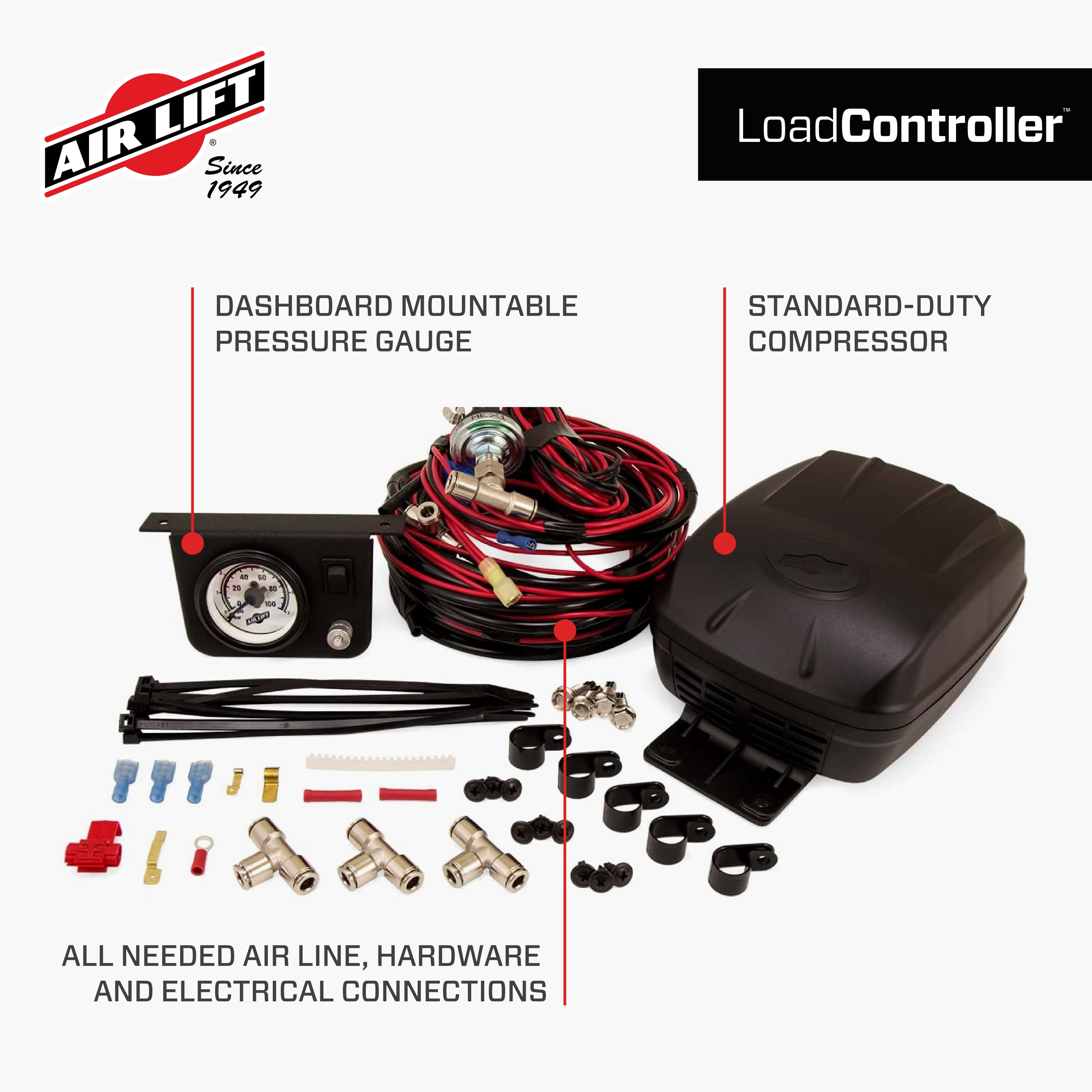 Air Suspension Compressor Kit by Air Lift