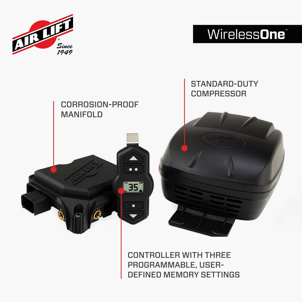 Air Suspension Compressor Kit by Air Lift