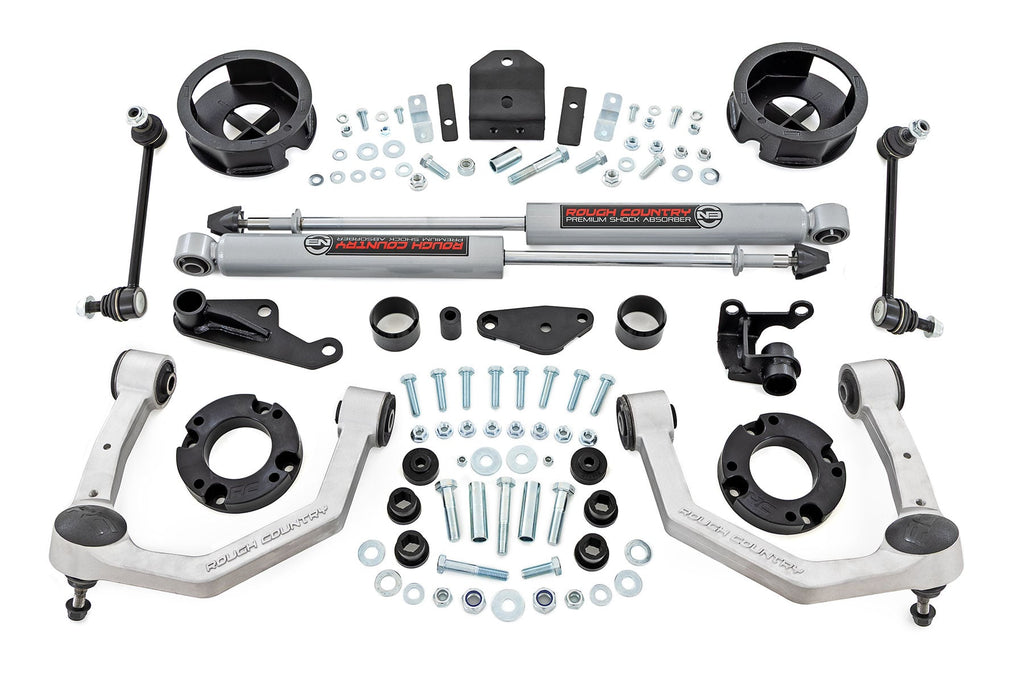3.5 Inch Lift Kit | TRD Offroad | Toyota 4Runner 4WD (2025-2026) by Rough Country