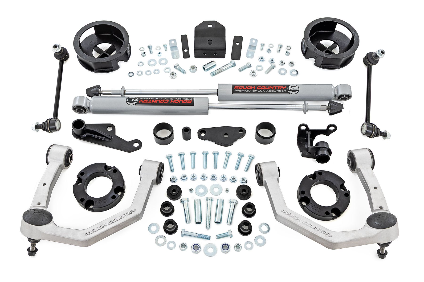 3.5 Inch Lift Kit | TRD Offroad | Toyota 4Runner 4WD (2025-2026) by Rough Country