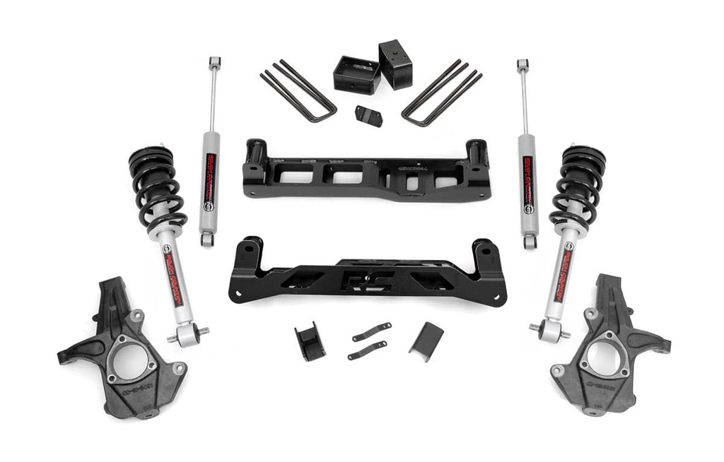 5 Inch Lift Kit | N3 Struts | Chevy/GMC 1500 2WD (07-13) by Rough Country