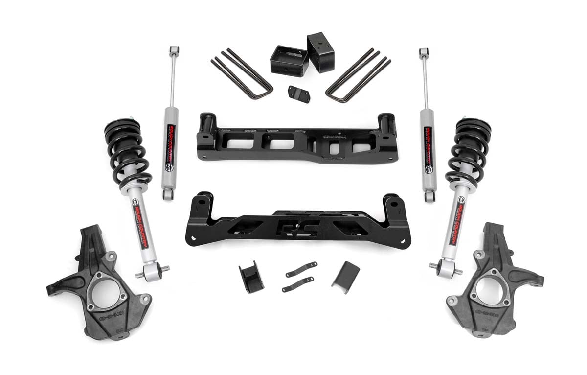 5 Inch Lift Kit | N3 Struts | Chevy/GMC 1500 2WD (07-13) by Rough Country
