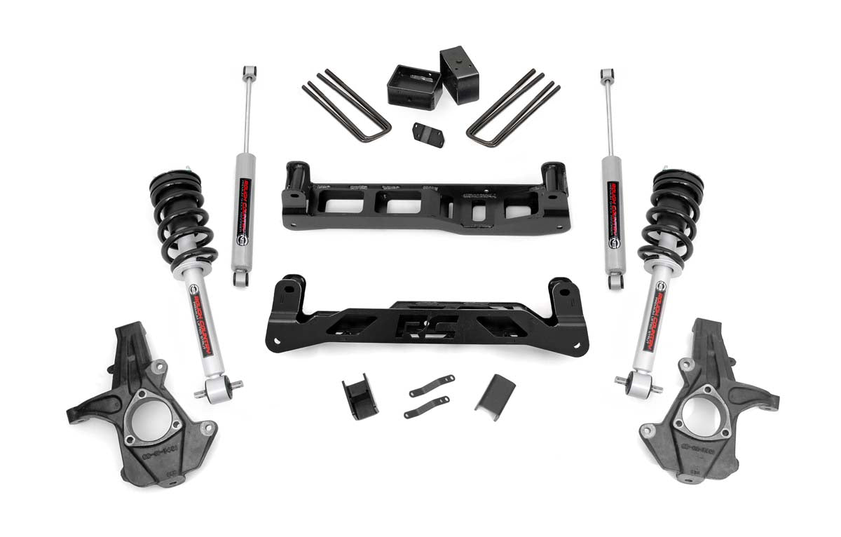 5 Inch Lift Kit | N3 Struts | Chevy/GMC 1500 2WD (07-13) by Rough Country