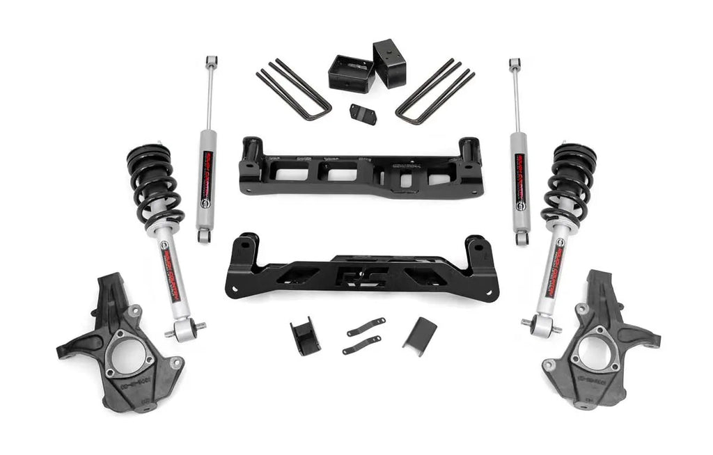 5 Inch Lift Kit | N3 Struts | Chevy/GMC 1500 2WD (07-13) by Rough Country