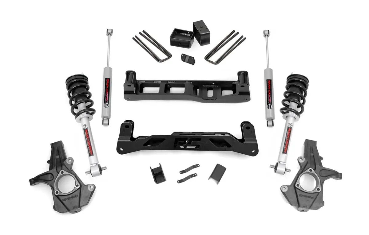 5 Inch Lift Kit | N3 Struts | Chevy/GMC 1500 2WD (07-13) by Rough Country