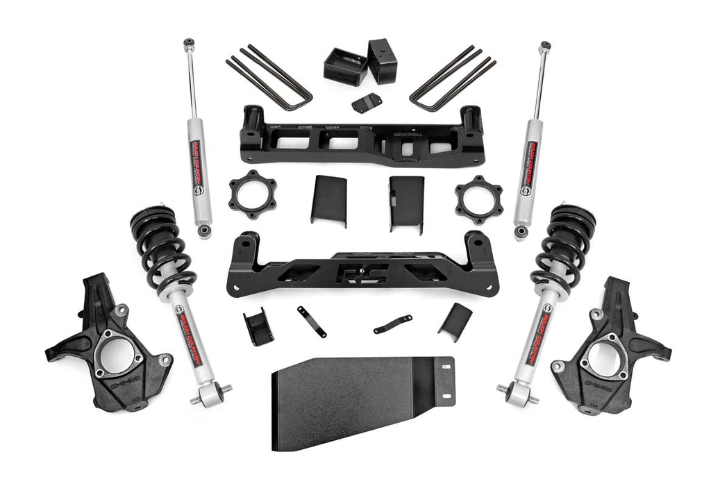 5 Inch Lift Kit | N3 Strut | Chevy/GMC 1500 4WD (07-13) by Rough Country