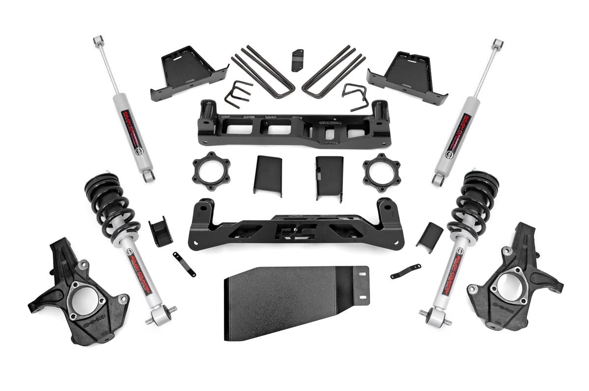 7.5 Inch Lift Kit | N3 Struts | Chevy/GMC 1500 4WD (07-13) by Rough Country