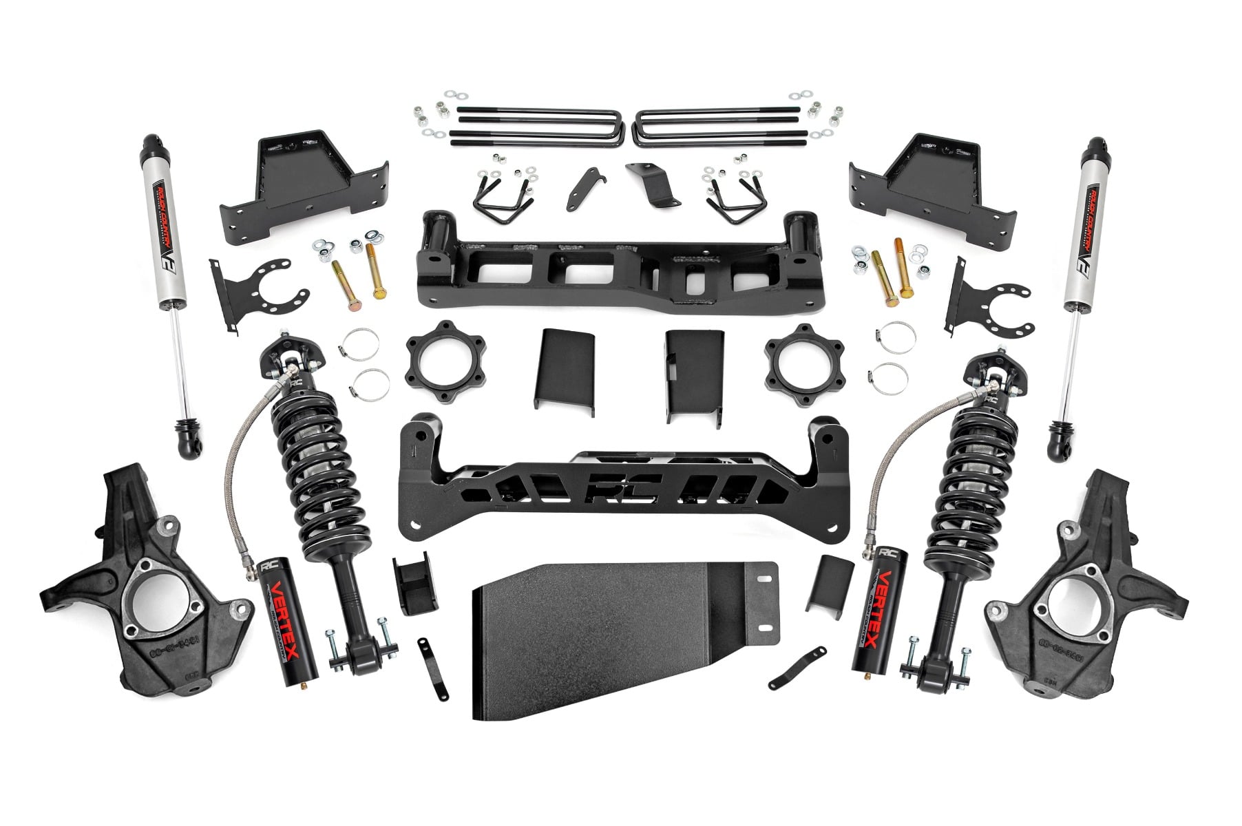 7.5 Inch Lift Kit | Vertex/V2 | Chevy/GMC 1500 4WD (07-13) by Rough Country