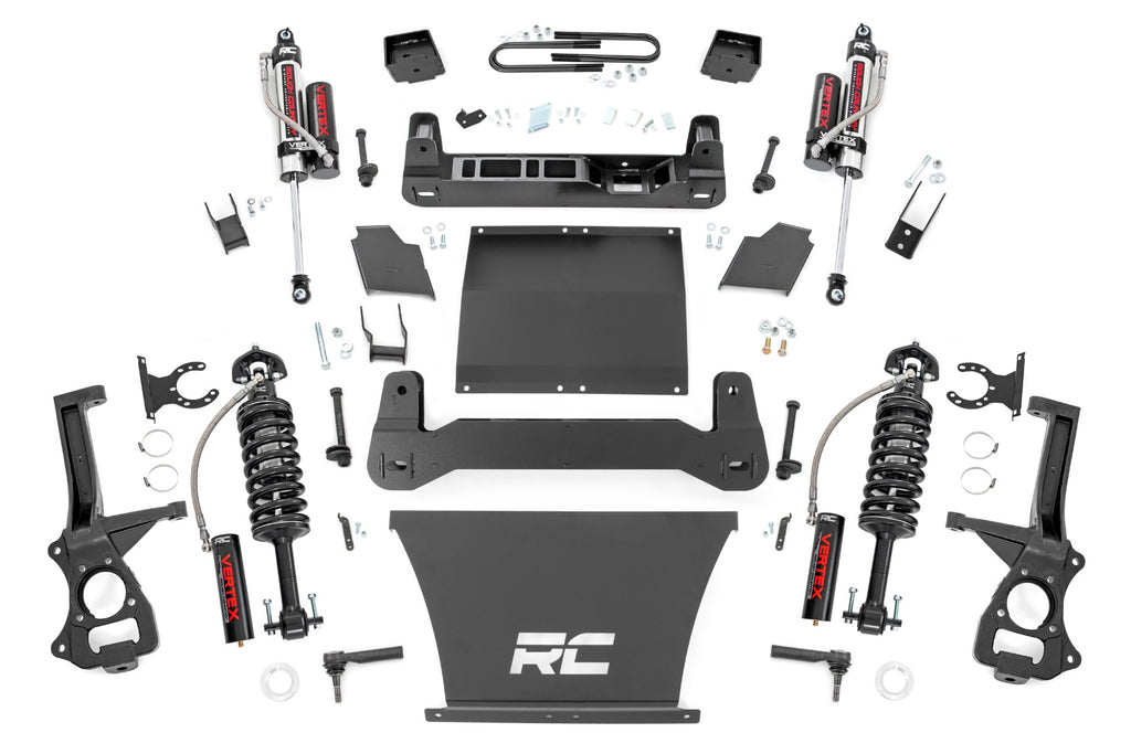 6 Inch Lift Kit | Mono Leaf Rear | Vertex | GMC Sierra 1500 2WD/4WD (19-24) by Rough Country